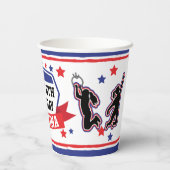 忍者戦士ガールズバースデーパーティー紙カップ 紙コップ (裏面)