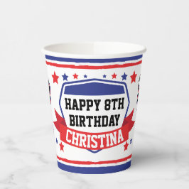 忍者戦士ガールズバースデーパーティー紙カップ 紙コップ