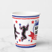 忍者戦士ガールズバースデーパーティー紙カップ 紙コップ (正面)