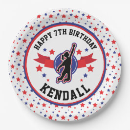 忍者戦士ガールズバースデーパーティー ペーパープレート