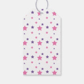 忍者戦士ガールズピンク&パープル誕生日 ギフトタグ (裏面)