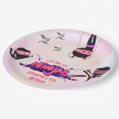 忍者戦士ガールズピンク ペーパープレート (アングル)