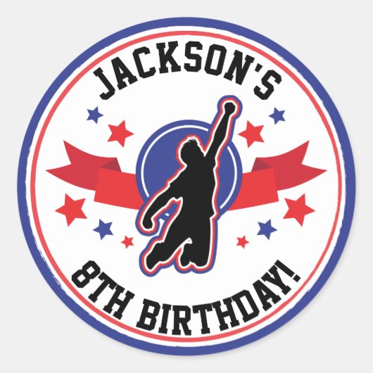 忍者戦士サークル ラウンドシール (正面)