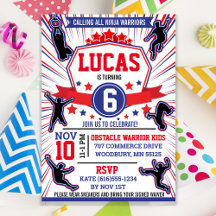 忍者戦士バースデーパーティー障害コース