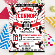 忍者戦士バースデーパーティー障害コース