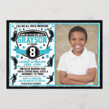 忍者戦士少年 ブラック＆ターコイズ フォト