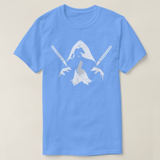 忍者戦士武士道サムライ剣士マルティア Tシャツ (デザイン正面)