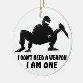 忍者戦士 セラミックオーナメント (左)