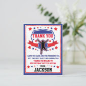 忍者戦士 感謝の気持ち ポストカード (スタンド正面)