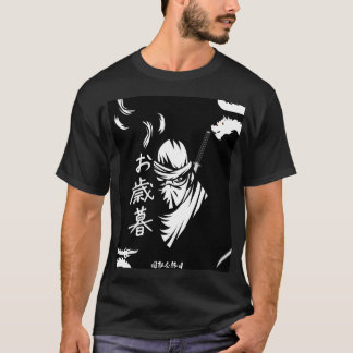 忍者日本の付きTシャツ Tシャツ