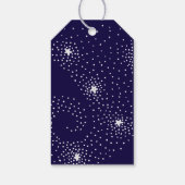 忍者映画スターウォリアーそれを蹴る空手パーティー ギフトタグ (裏面)