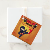 忍者映画スターウォリアーそれを蹴る空手パーティー フェイバータグ (インサイチュ)