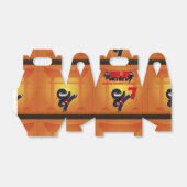 忍者映画スターウォリアーそれを蹴る空手パーティー フェイバーボックス (折り畳みなし)