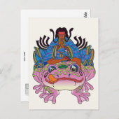 忍者月影忍者月景はがき ポストカード (正面/裏面)