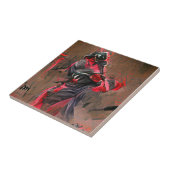 忍者死グラフィック抽象芸術アート タイル (側面)