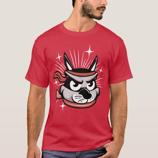 忍者犬ギフトファミリー Tシャツ (正面)