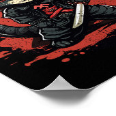 忍者猫サムライ猫 ポスター (角)