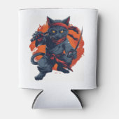 忍者猫ステルス 缶クーラー (正面)