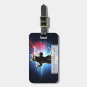 忍者猫宇宙。 ラゲッジタグ (正面縦)