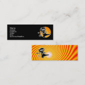 忍者猫社会的な媒体カード スキニー名刺 (正面/裏面)