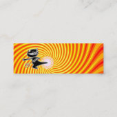 忍者猫社会的な媒体カード スキニー名刺 (裏面)