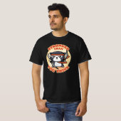 忍者猫 |お客様より強考えい Tシャツ (正面フル)