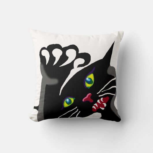 忍者猫 クッション (正面)