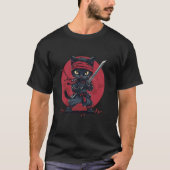 忍者猫 Tシャツ (正面)