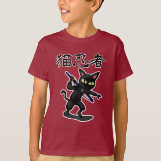 忍者猫 Tシャツ