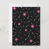 忍者空手ガールウォリアー誕生日パーティー 招待状 (裏面)