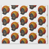 忍者第7誕生日 ラッピングペーパー (フラット)