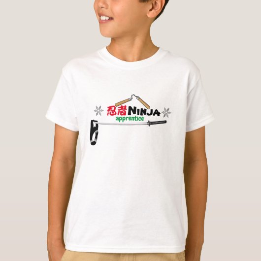 忍者見習いTシャツ Tシャツ (正面)