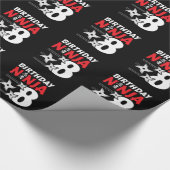 忍者誕生日パーティー – 誕生日忍者8 ラッピングペーパー (角)