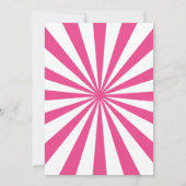 忍者誕生日招待状　女の子忍者 招待状 (裏面)