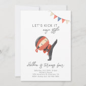 忍者誕生日招待状 | 忍者パーティー招待状 招待状 (正面)