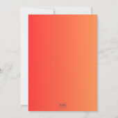 忍者誕生日招待状 招待状 (裏面)