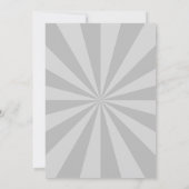 忍者誕生日空手武術アーツバースデーパーティー 招待状 (裏面)