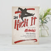 忍者誕生日 招待状 (スタンド正面)