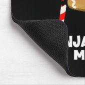 忍者読み手おもしろい吟者は甘い杖をキック マウスパッド (コーナー)