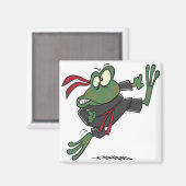 忍者間抜けカエル漫画 マグネット (正面/裏面)