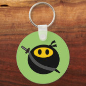 忍者顔 キーホルダー (正面)