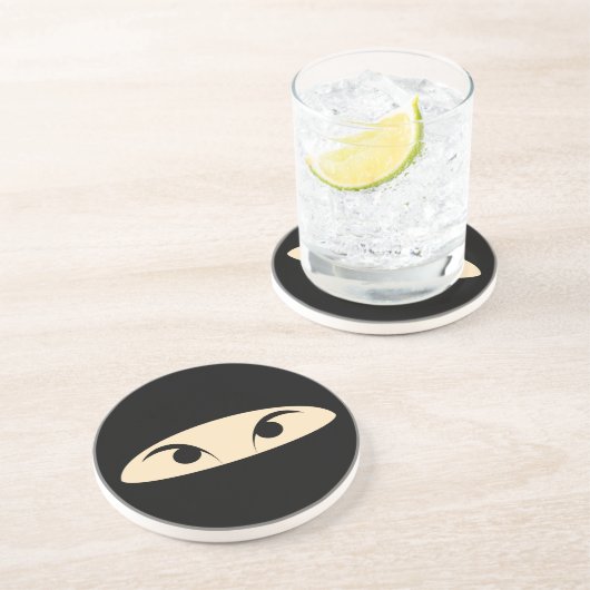 忍者顔 コースター (側面)