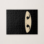 忍者顔 ジグソーパズル (横)