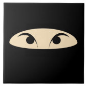 忍者顔 タイル (正面)