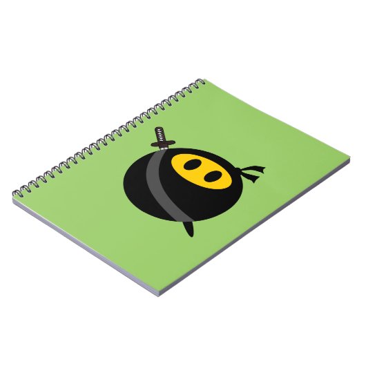 忍者顔 ノートブック (左側)