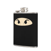 忍者顔 フラスク (左)