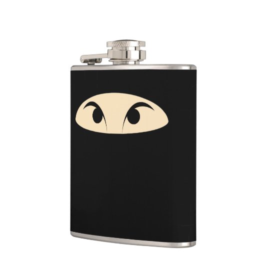 忍者顔 フラスク (左)