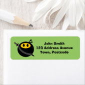 忍者顔 ラベル (インサイチュ)