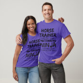 忍者馬乗りトレーナー ギフト Tシャツ (ユニセックス)