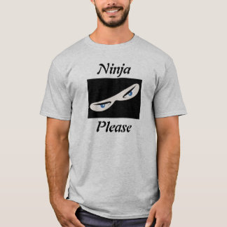 忍者、お願いします Tシャツ